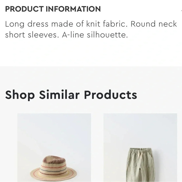 ZARA A-line knot dress. Stunning! Size small - Picture 8 of 8